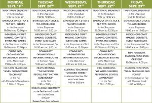 northern-indigenous-week-schedule