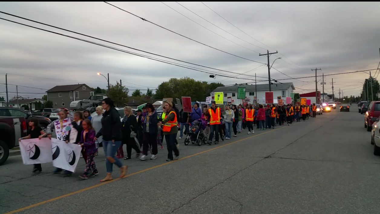 Timmins “Takes Back the Night”