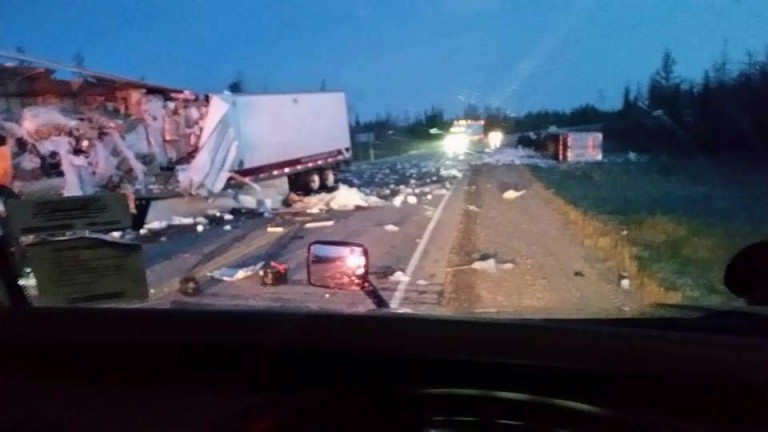 Highway 11 riddled with issues over the long weekend
