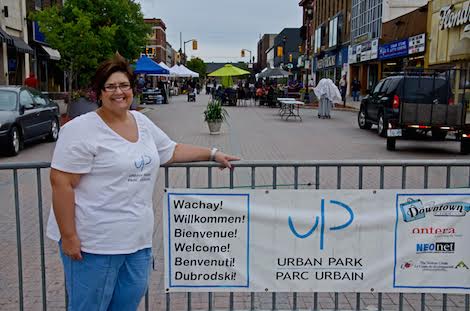 Urban Park is in a new location today