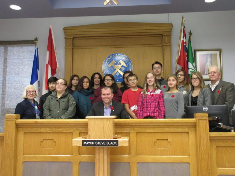 City Hall formally recognizing the first ever Treaties Recognition Week