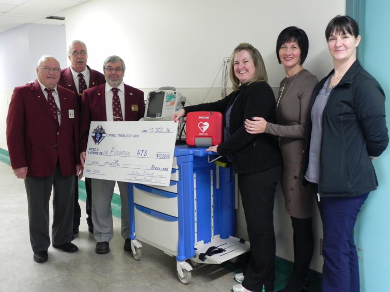 The Timmins and District Hospital Foundation Receives a Donation
