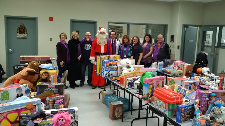 Timmins Police Host a Toy Drive for Local Shelters