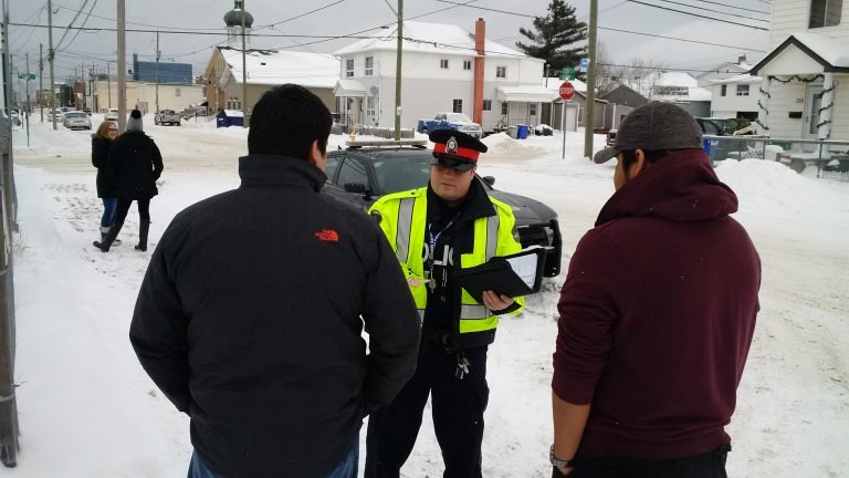 Timmins Police Help Residents in Need