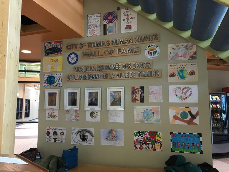 Nominations Now Open for Timmins Human Rights Wall of Fame
