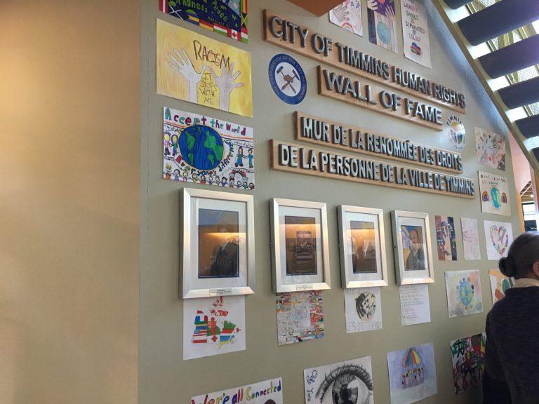 Timmins Human Rights Wall of Fame Unveiled