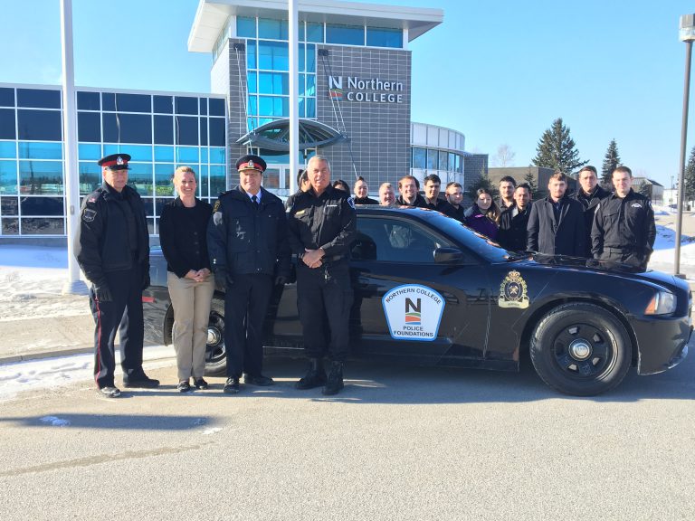 Timmins Police Donate Cruiser to Northern College