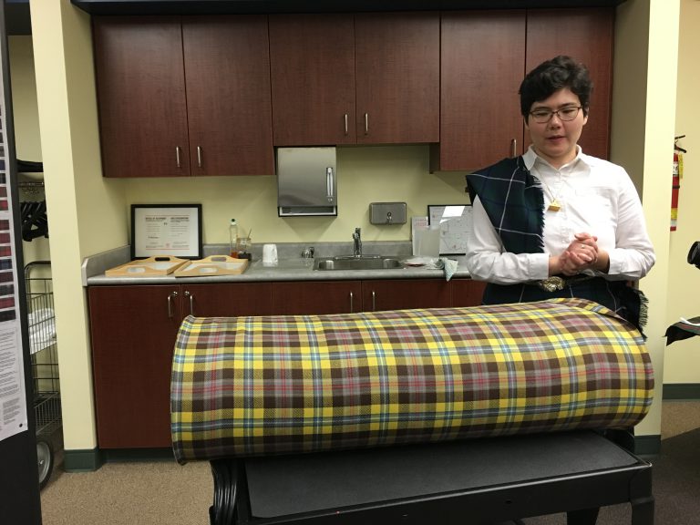 Official Timmins Tartan is Unveiled