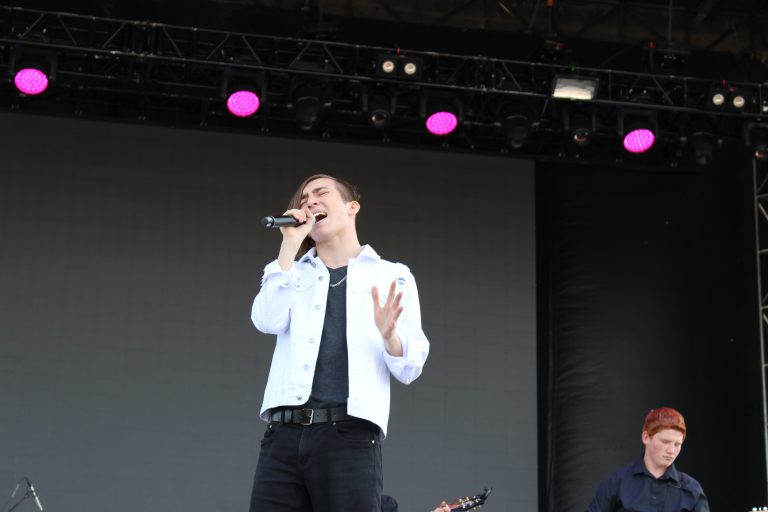 High School Students Rock the Stars and Thunder Stage
