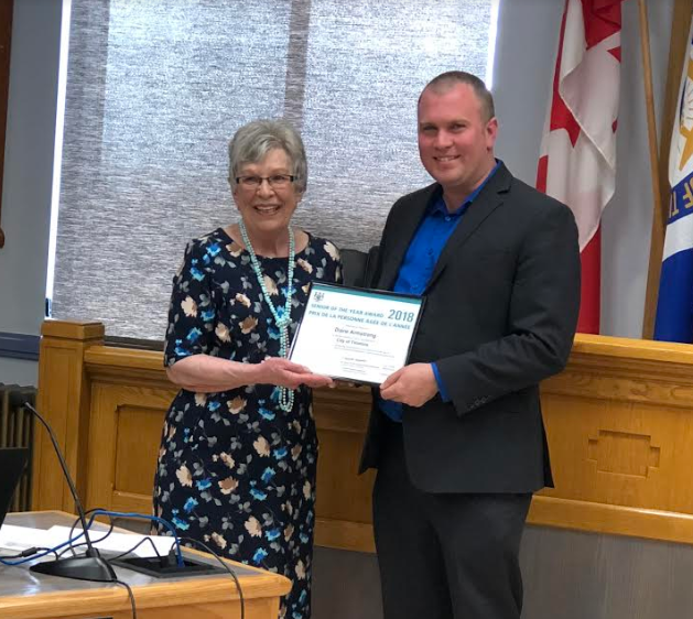 Armstrong Receives Senior of the Year Award