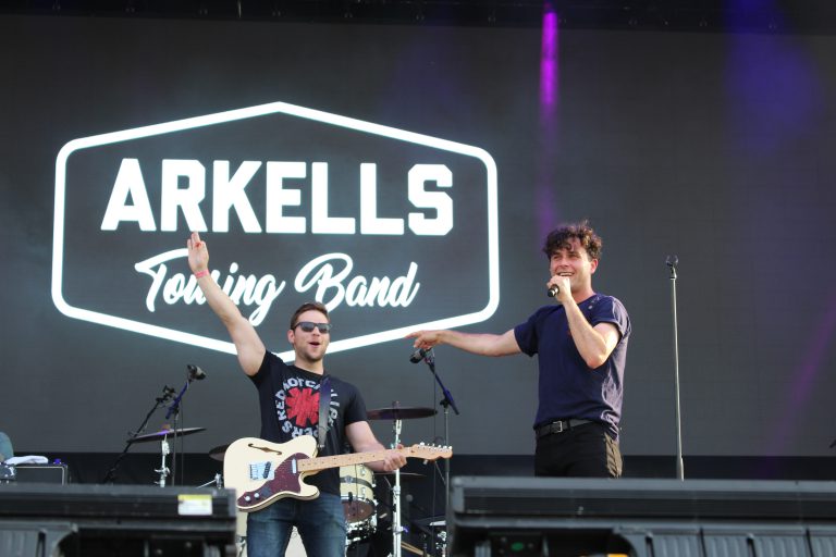 Arkells Share the Stars and Thunder Stage with Fans