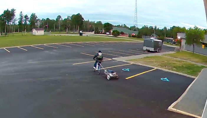 Police Search for Break-In Suspects