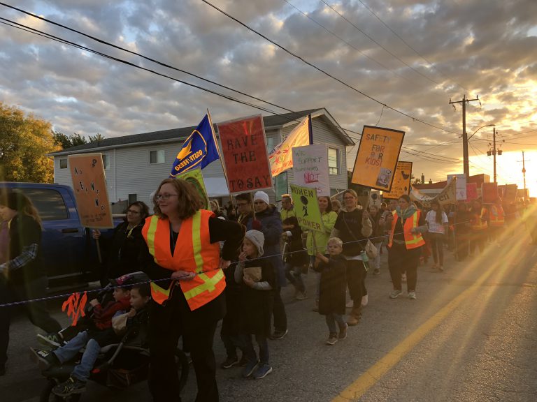 Residents “Take Back the Night”