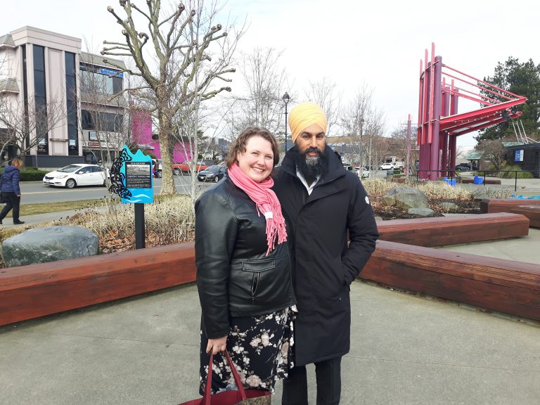 Federal NDP Leader is Visiting the Region
