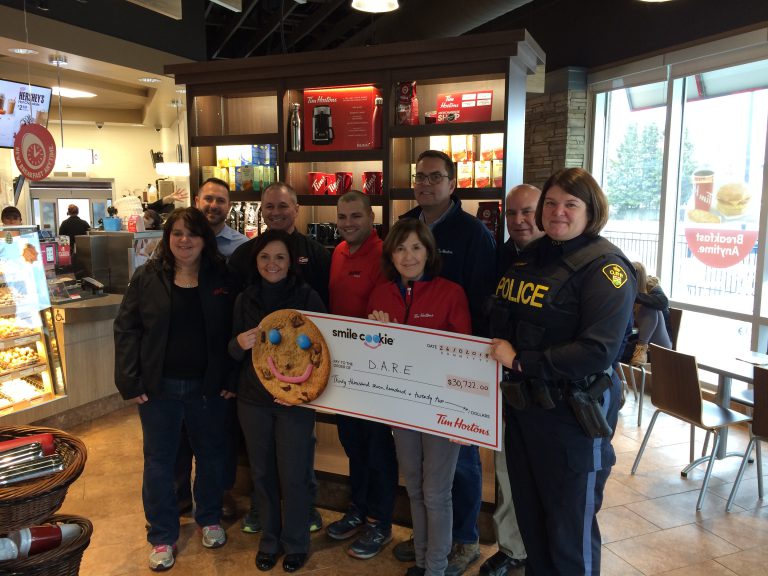 Smiles Spread to D.A.R.E. Students