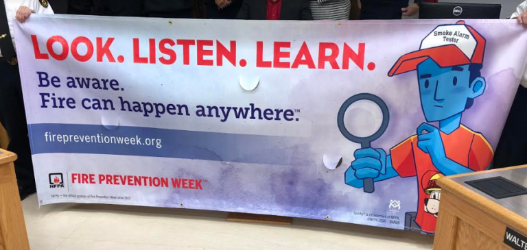 Look, Listen and Learn During Fire Prevention Week