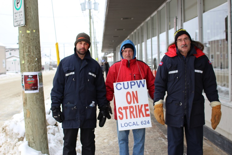 Rotating postal strikes hit Timmins again