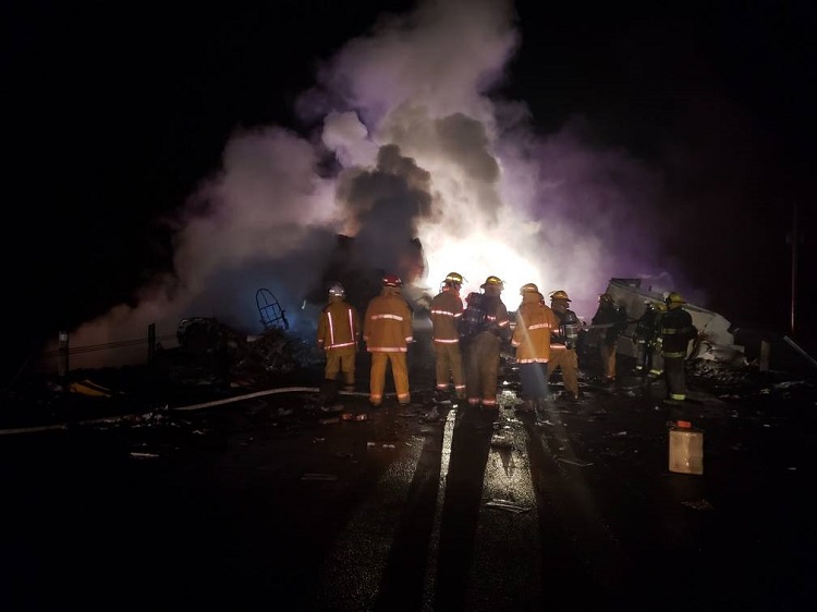 *UPDATE: VICTIM IDENTITY RELEASED* ONE PERSON KILLED IN FIERY CRASH NEAR ENGLEHART