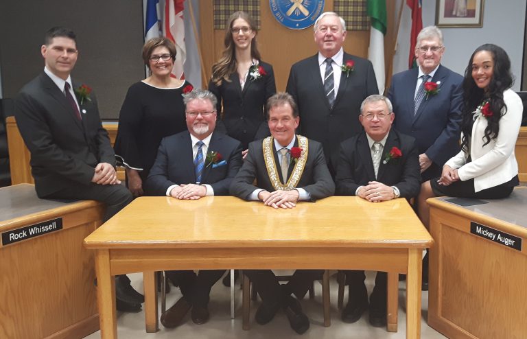 NEW MAYOR SETS PATH FOR NEXT FOUR YEARS