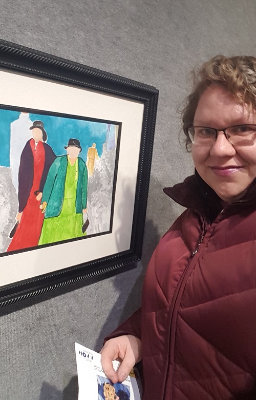 ARTIST IN NOAA EXHIBIT ISN’T A LIFELONG PAINTER