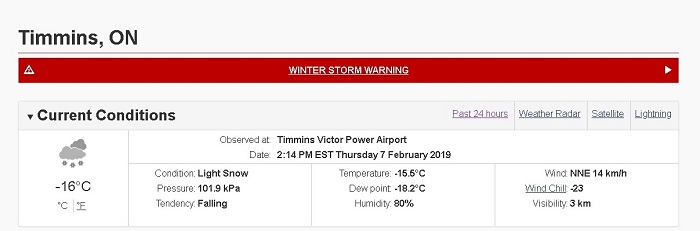 BEING PREPARED FOR TONIGHT’S STORM