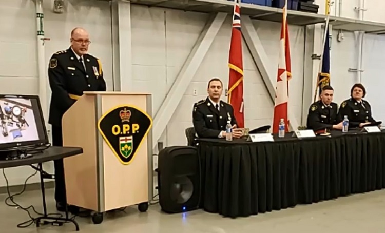 FIVE ARRESTED, 250 THEFT-RELATED CHARGES LAID