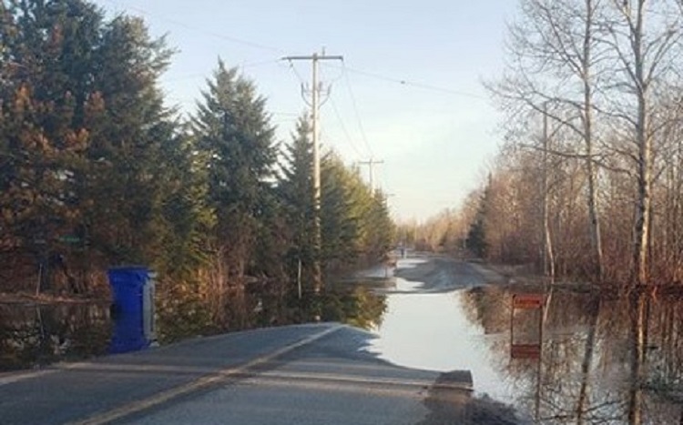 Norman St. closed north of the bridge only