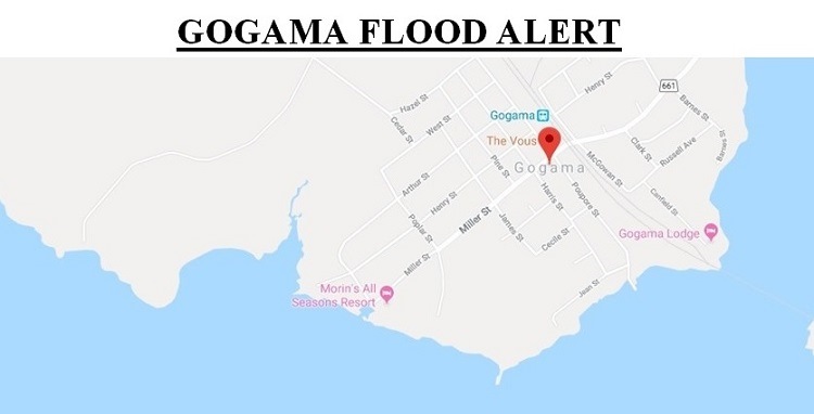 The spring flood worries are over for Gogama
