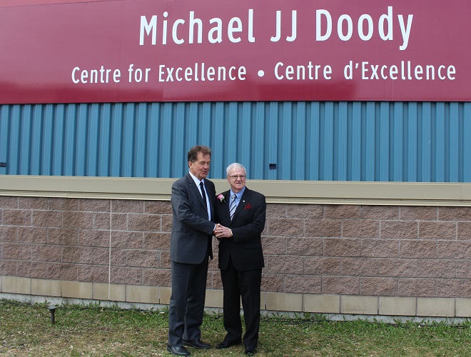 ‘Little guy from Val d’Or’ has Timmins building dedicated in his honour