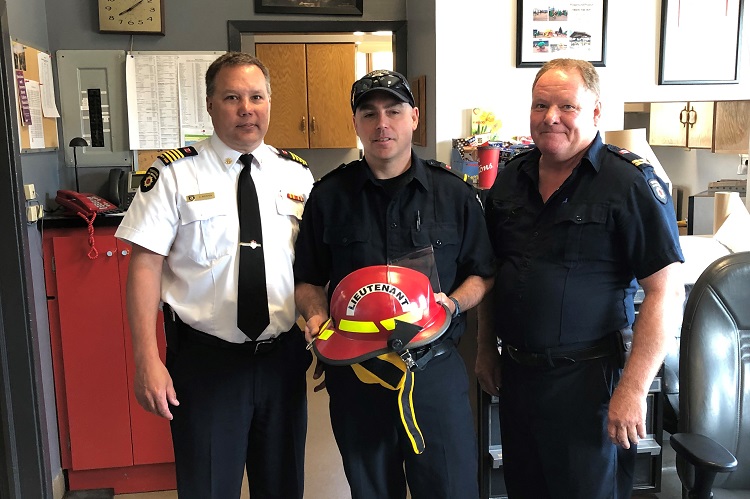Promotions, retirement at Timmins Fire Dept.