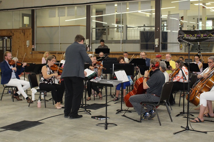 Timmins Symphony Orchestra participates in Summer Concert Series finale