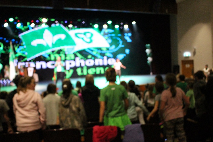 Students celebrate Franco Ontario Day