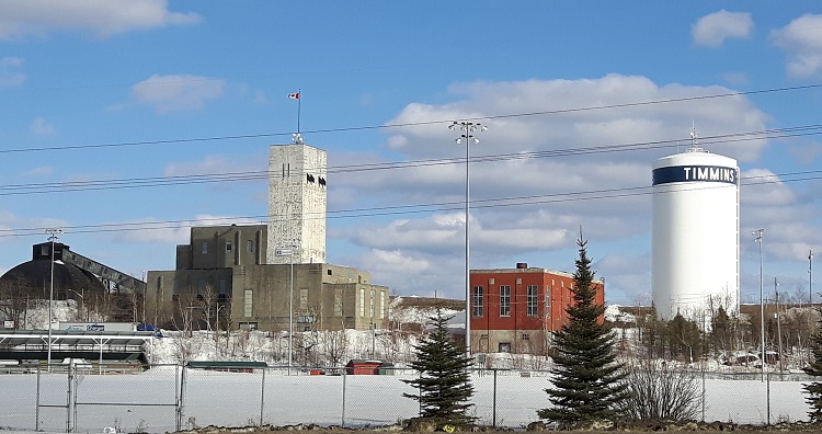 Timmins history:  How Timmins Square came to be built where it is