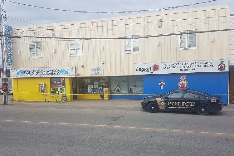 Another early morning robbery in Timmins.