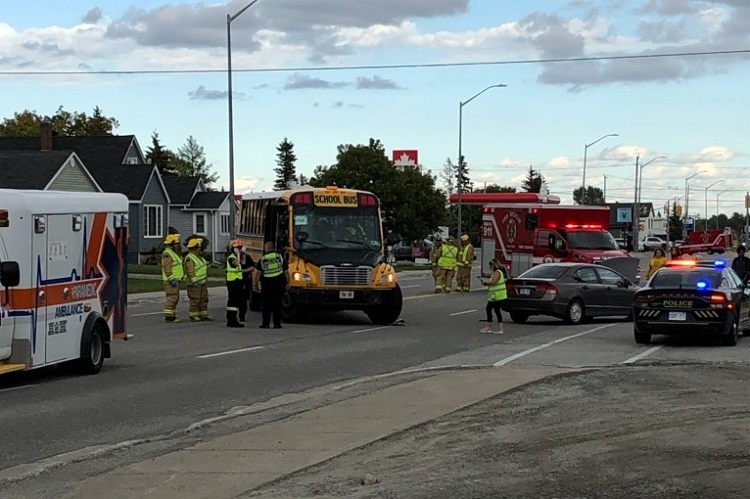 School bus crash in S. Porcupine *Wednesday morning update*