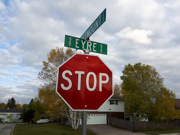 Timmins history:  Street names