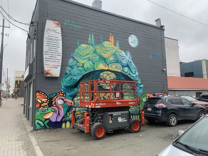 Mural project teaches youth to paint their own