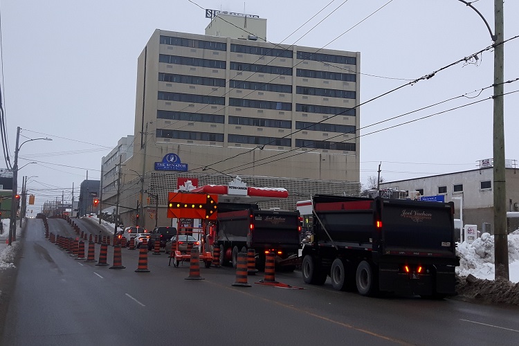 Again?  Algonquin closed at Mountjoy