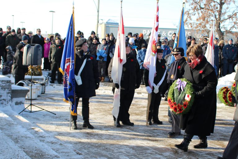 Timmins pauses: Remembrance Day 2019