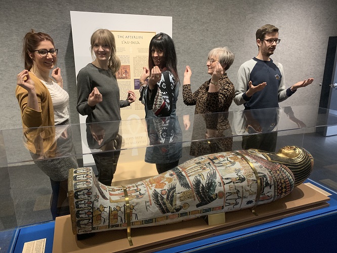 Walk like an Egyptian to latest museum exhibit