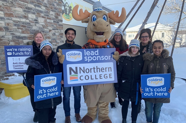 Northern College on board as lead sponsor of Coldest Night of the Year