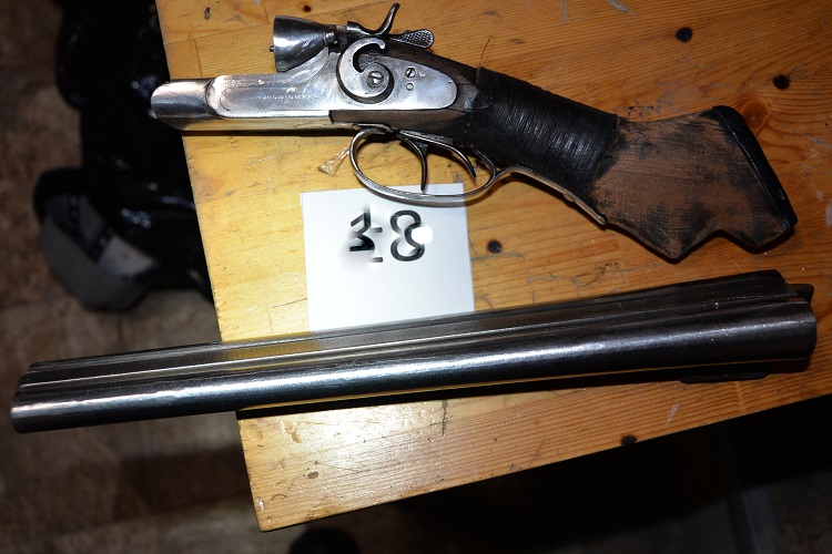 Weapon seized during drug bust