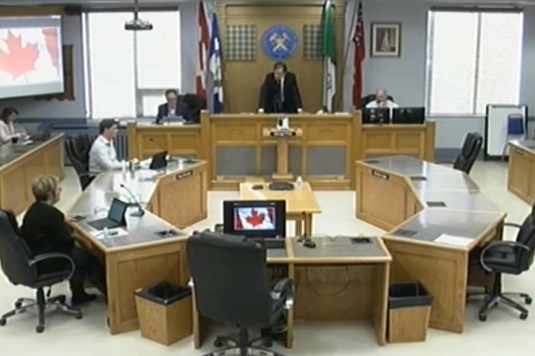 City council meets under odd circumstances