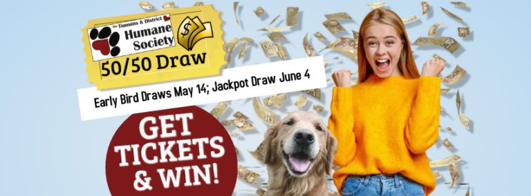 Timmins Humane Society 50-50 Early Bird Prize – Alicia