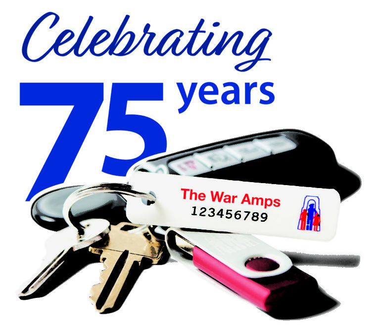 War Amps Key Tag Service – James