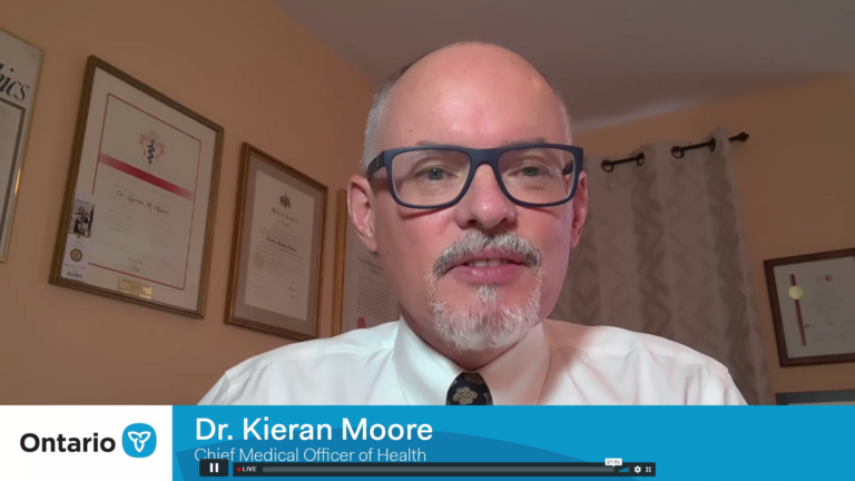 “Remain calm and science driven”, Ontario top doctor on new COVID-19 variant