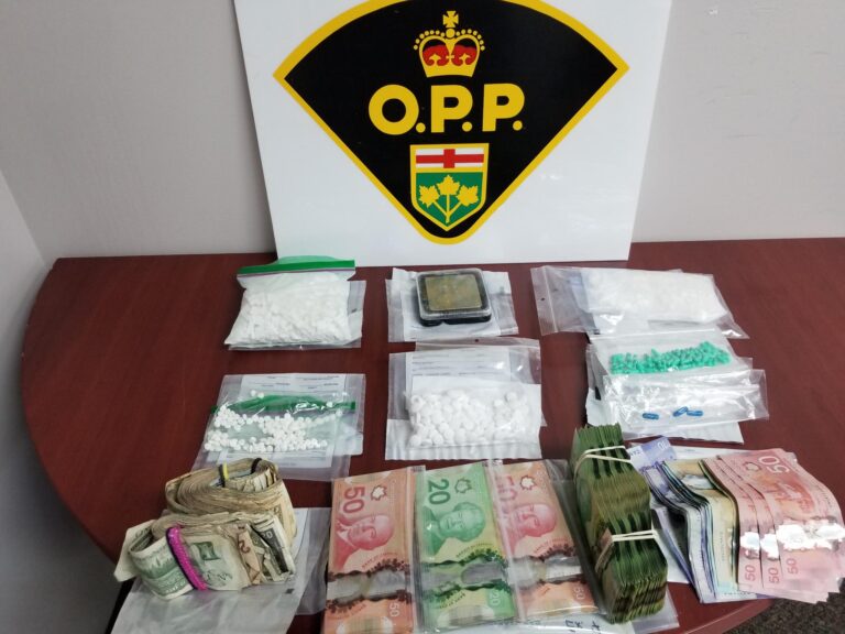Two facing multiple charges after OPP seizure of drugs, and cash in Hearst