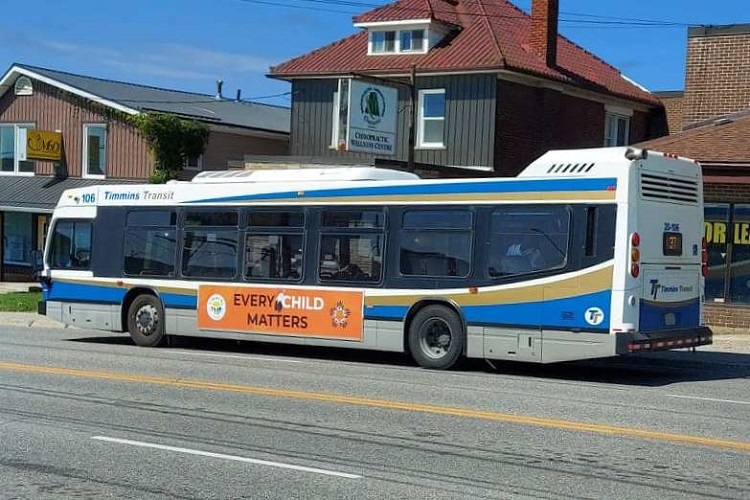 New bus wheeling in at Timmins Transit