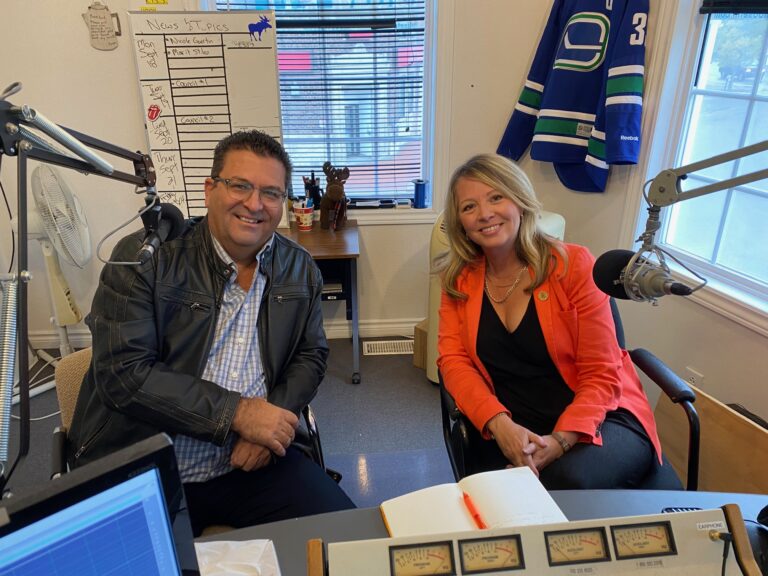 Ontario NDP leader Marit Stiles tours region including a stop in Timmins