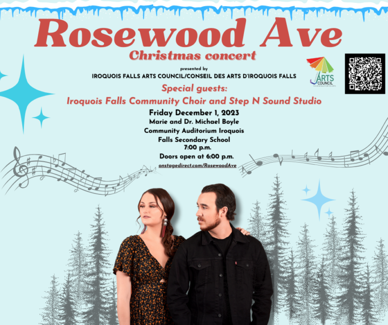 Rosewood Avenue headlines Iroquois Falls Arts Council Christmas concert